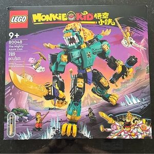 LEGO Monkie Kid Mighty Lion Building Set - Blue, Yellow, Black